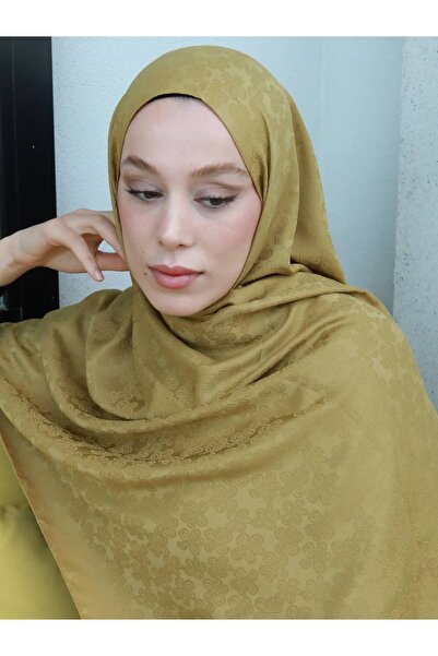 Modakaşmir İpeksi Jakar Serisi Amber Desen Şal