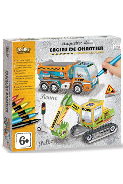 Crealign Set creativ - Instrument de construcție 3D pentru asamblare, CREA LI...