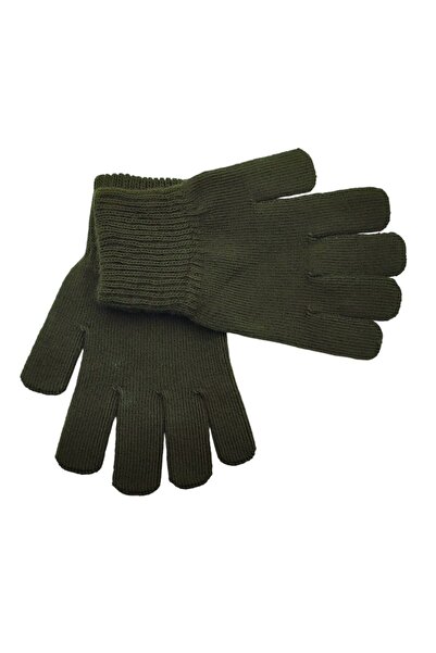 AXE SPORTSWEAR Women's Dark Green Color Soft Textured Lycra Flexible Comfortable Winter Gloves