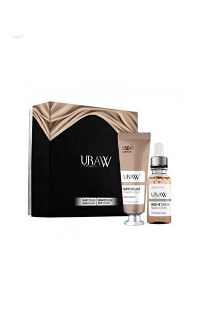 Generic Brand Uraw Day Cream and Night Serum Set