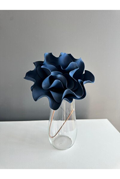 Luvienn El Yapımı Dekoratif Büyük Boy Yapay Manolya-Vazo Çiçeği