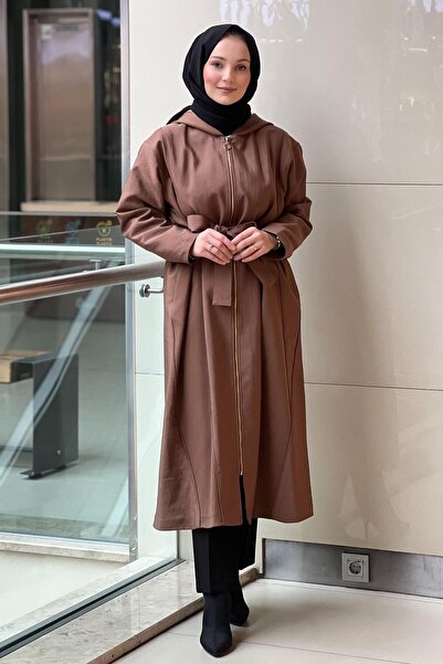 Ceremony Ara Biye Detailed Front Zipper Dubai Garnished Cap