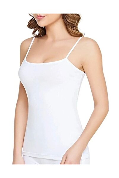 MODANTA Modal Cotton Undershirt with Thin String Straps Md