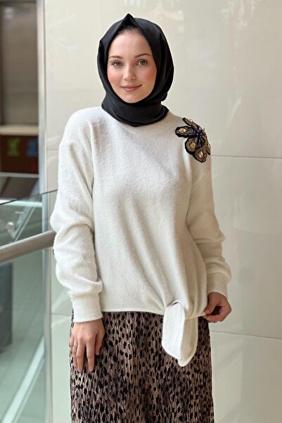 Missemramiss Violette Fleur Angora Blouse