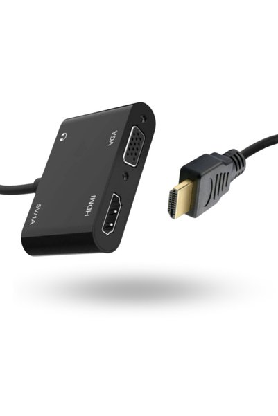 ForWhat HDMI Vga Av Pd Hdtv Adapter for Office Home Office Devices