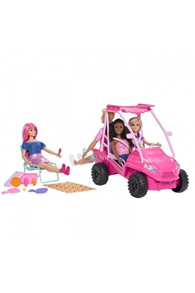 Barbie Plaj Arabası Oyun Seti - Mysteries: Beach Detectives