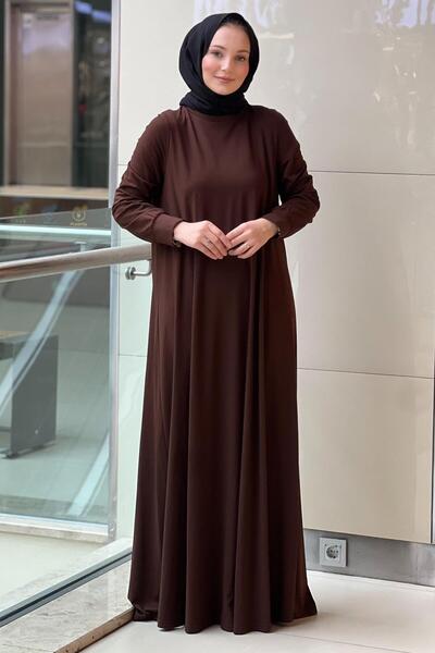 Ceremony Basic Long Sleeve Bamboo Dress