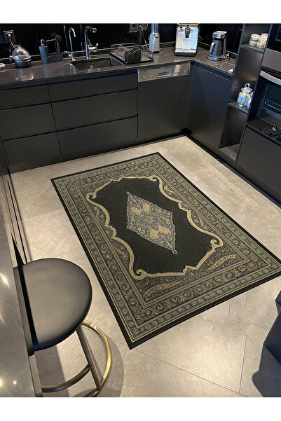 Rugs Modern Halı سجادة موسو ذات نمط تقليدي منسوجة بألوان رمادية وبيج، سجادة ز...