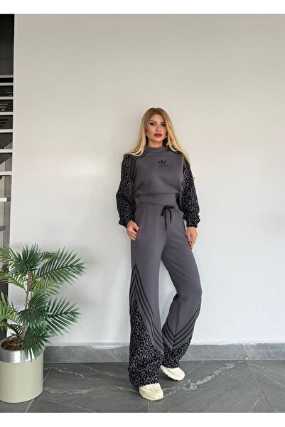 Bella Belluci Modal Fabric Full Stretch Lycra High Waist Leopard Print Top and Bottom Set