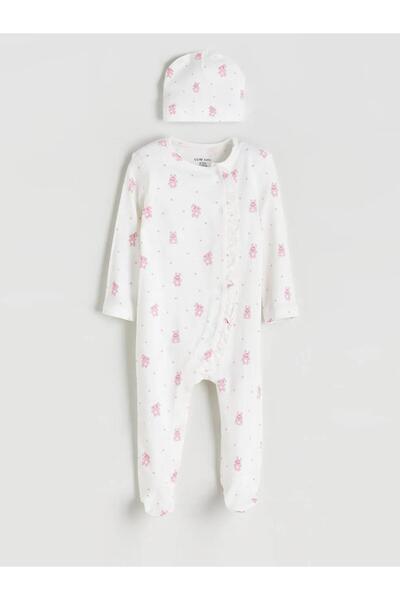 LC Waikiki Printed Baby Girl Romper (W5)