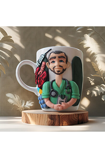 MAKARON SANAT KİŞİYE ÖZEL GÖĞÜS CERRAHİ DOKTOR HEDİYESİ, 3D KABARTMALI DOKTOR...