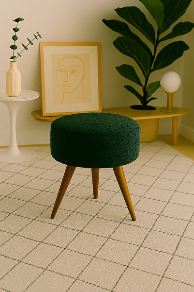 eda hacıoğlu edam bedding group Teddy Oval Peluş Puf Bench