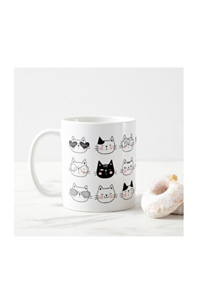 FenerciHediyelik Cat Printed Mug