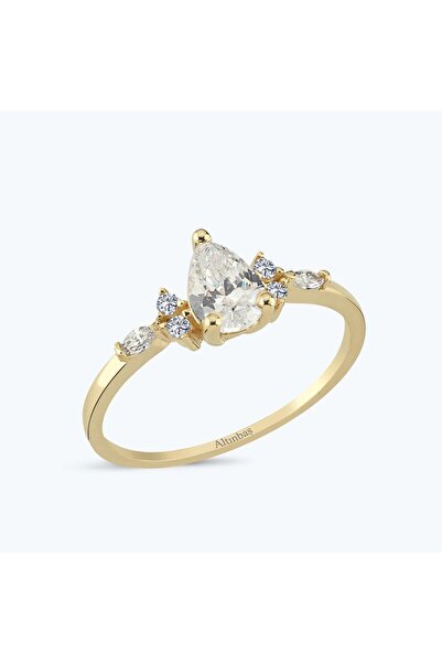 Altınbaş Altın Vintage Damla Yüzük