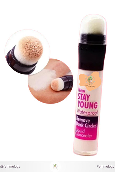 Femmelogy Anti-Age Waterproof Kapatıcı Yüksek Kapatıcı Göz Altı Morluk ve İnce Çizgi Karşıtı Concealer