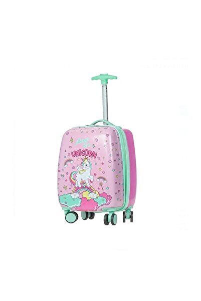 OEM Valiză pentru copii cu design de unicorn, 50 x 31 x 21 cm, 22 litri