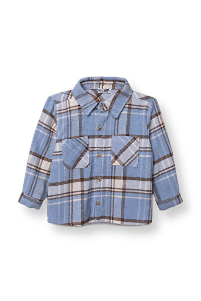 ebebek Hello Baby HelloBaby Erkek Bebek Mountain Explorer Gömlek Divitin Kapüşonlu Yaka Uzun Kol