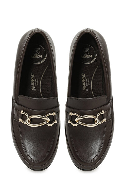 Polaris 5 Nokta 105634.Z5PR Kahverengi Kadın Topuklu Ayakkabı