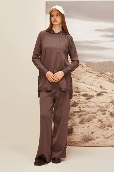 Alvina Hooded Knit Tunic 45855