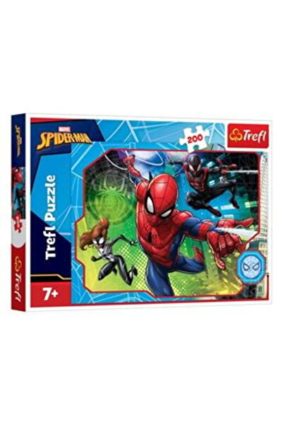 SHOPIENS Puzzle Spiderman cu Eroi (200 de Piese) - Trefl