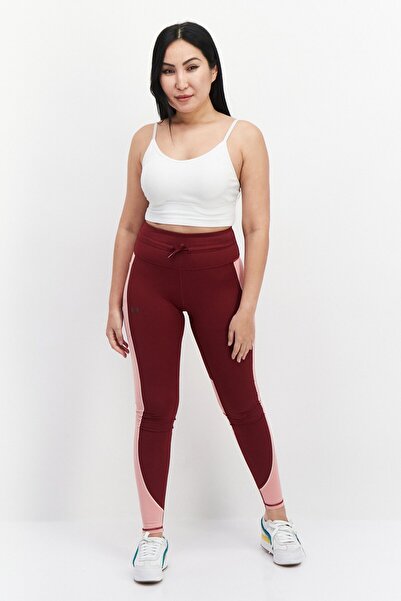 Under Armour Women Sportswear Fit High Rise Training Legging, Red/Pink