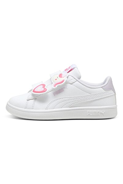 Puma Smash 3.0 Badges V PS -PUMA White-Magic Rose-Lilac Frost