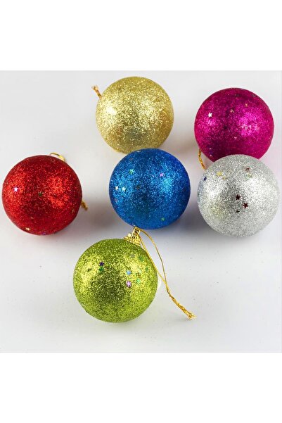 makay 6 bucăți ornament pentru brad de Crăciun Cici Top