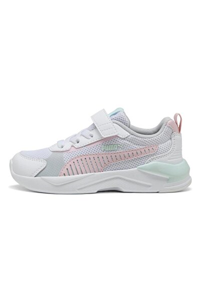 Puma X-Ray 3 LT AC+ PS -PUMA White-Rose Mauve-Peaceful Blue
