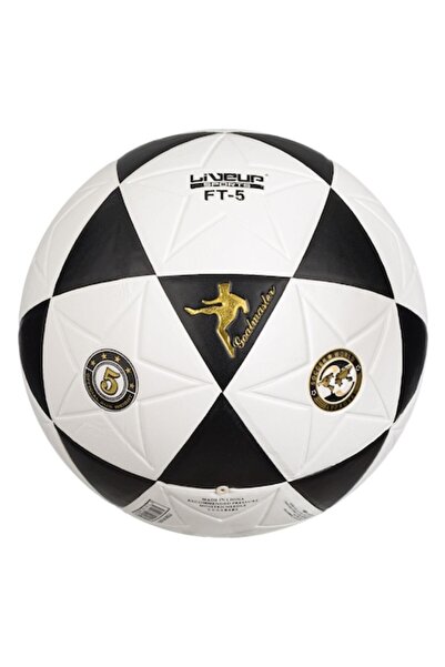 SHOPIENS Liveup FT-5 Soccer Ball, Size 5, Black and White, MYONNA IT & E- COMMERCE ®