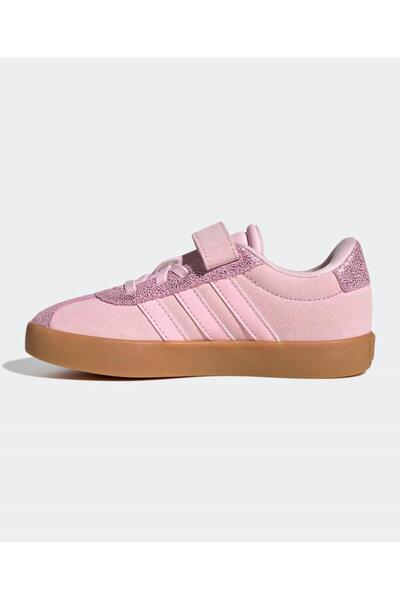 adidas VL Court 3.0 Velcro Closure Sneakers - Pink