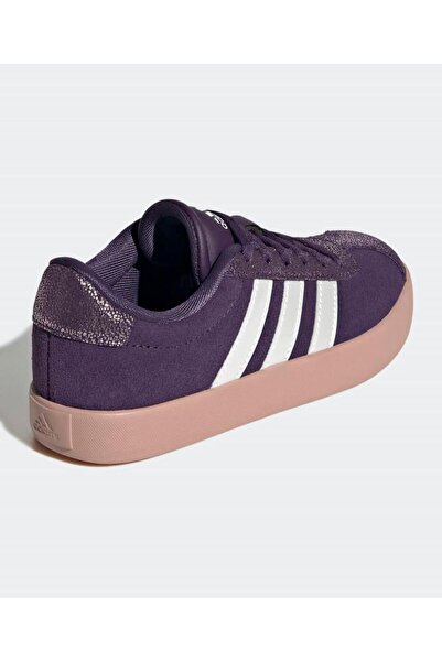 adidas VL Court 3.0 Lace Up Sneakers - Purple