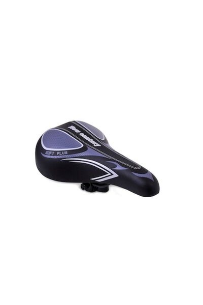 SHOPIENS Bicycle Saddle, Soft Plus, Black, Dimensions 26x17 cm, MYONNA IT & E...