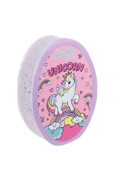 SHOPIENS Burete Baie Unicorn, Model Oval, Culoare Lila, Dimensiuni 15x4.5x10c...