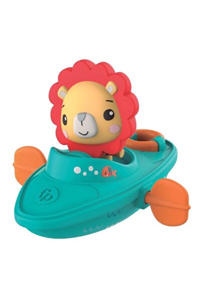 SHOPIENS Fisher Price Boys and Girls Toy, Lion Boat, Multicolor, 12+ Months, MYONNA IT & E- COMMERCE ®