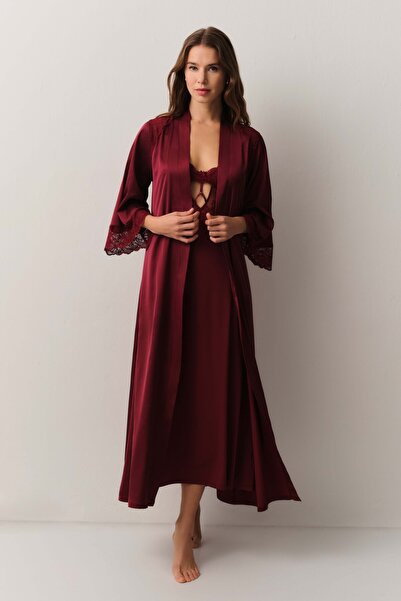 SUWEN Honey Long Dressing Gown