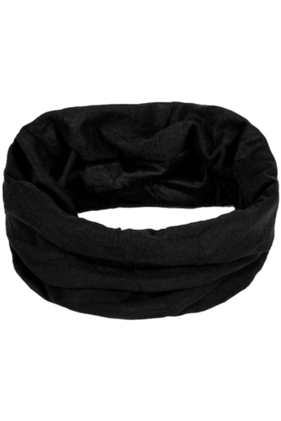 SHOPIENS Motorcycle Bandana, Model 24x48 cm, 100% Polyester, Black, MYONNA IT & E- COMMERCE ®