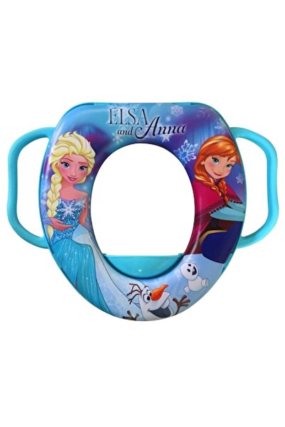 MYONNA IT & E- COMMERCE Reductor de scaun de toaletă pentru copii, Frozen, multicolor, mânere laterale, 28x35x7cm