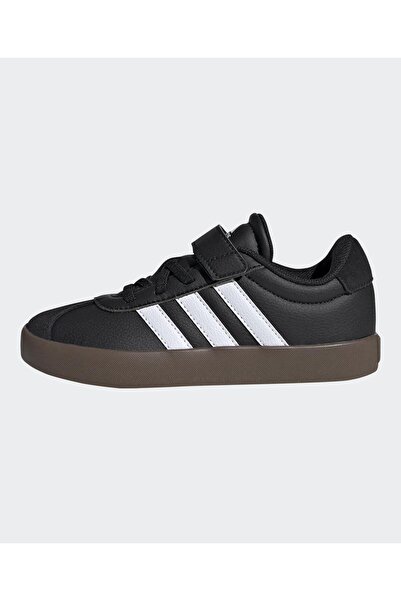 adidas VL Court 3.0 Skateboarding Shoes - Core Black & Cloud White