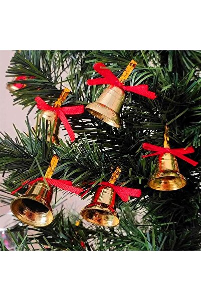 makay 9 clopoței colorate de Crăciun, ornament de decorare vesel și elegant