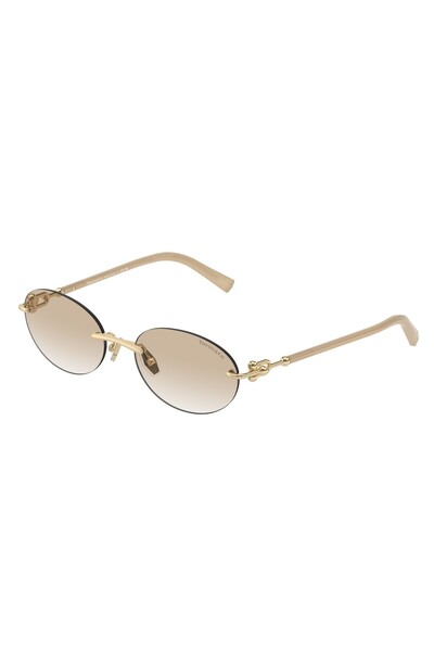 Tiffany&Co &Co. TF3104D6178/1156 نظارات شمسية نسائية بدون إطار بعدسات متدرجة ...