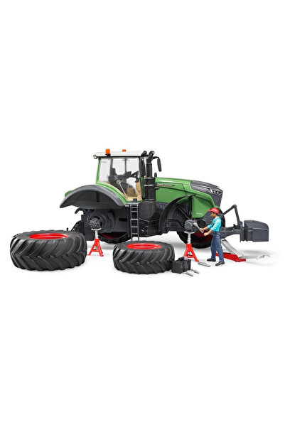 NW NessiWorld Bruder Fendt 1050 Vario Tractor, Rubberman and Accessories Br04041
