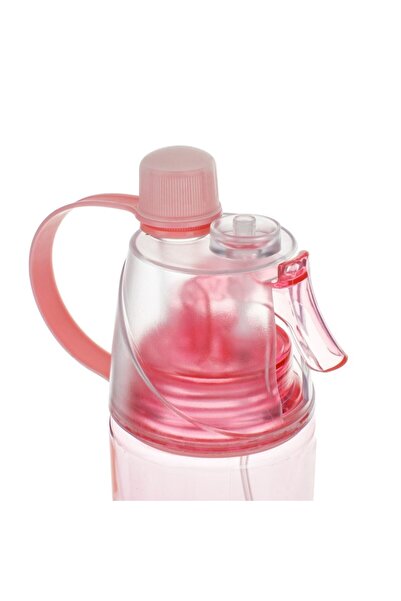 SHOPIENS Sports Water Bottle, Liveup, Sprayer, Pink Color, Capacity 600ml, MYONNA IT & E- COMMERCE ®