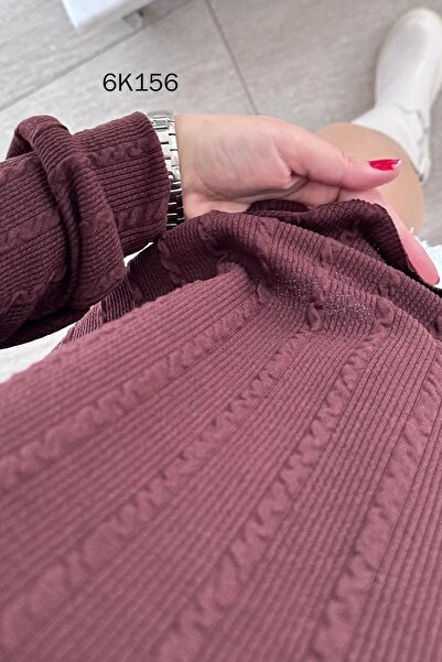 İnce Topuk V-Neck Veronica Knitwear Blouse 6K156