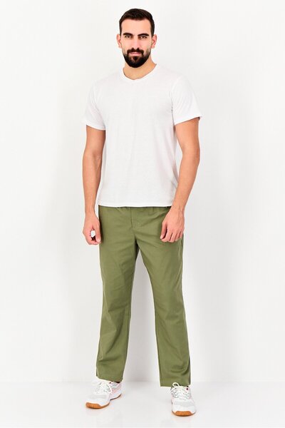 New Balance Men Sportswear Fit Training Track Pants, Olive