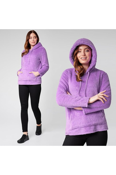 OEM Women's casual hoodie, purple S
