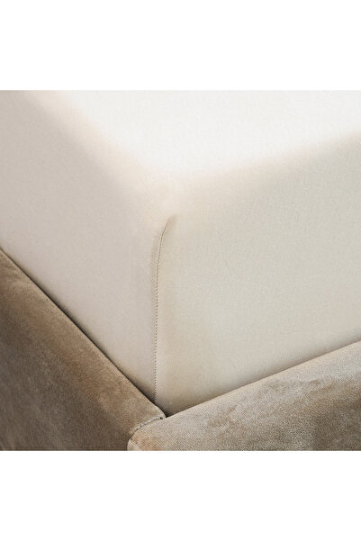 Other Fitted sheet | PELLY | PREMIUM beige jersey | 90x200 cm | 874081