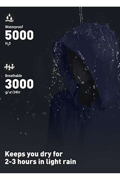 OEM Men's waterproof sports jacket, blue color XL