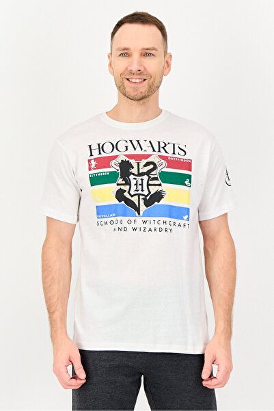 Harry Potter Men 2 Pcs Graphic Print Short Sleeve And Pajama Pants Set, Multicolor