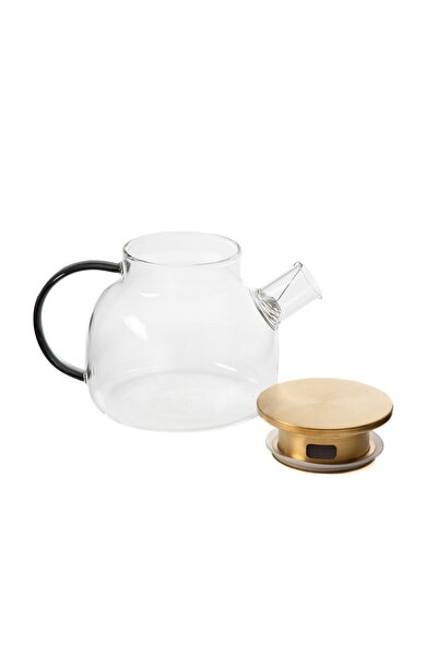 Other Jug | KUBBE | with gray handle and gold lid | 1 l | 888842