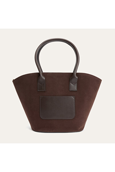 Mudo Suede Looking Handbag